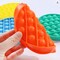 Push Pop Fidget Sensory Toys Set,Stress Relief Gifts for Kids & Adults,Pop Bulk & Party Favors,Random 4 Pcs Fidget Toys Toddler Easter Gifts, Party Supplies, and Classroom Prizes